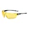 Ge Safety Glasses, Anti-Fog & Anti-Scratch, Amber Lens, Gray Frame GE203AAF - alternate 1